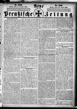 Neue preußische Zeitung vom 30.11.1886