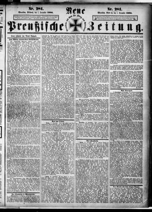 Neue preußische Zeitung vom 01.12.1886