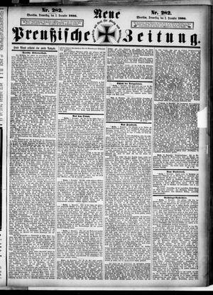 Neue preußische Zeitung vom 02.12.1886