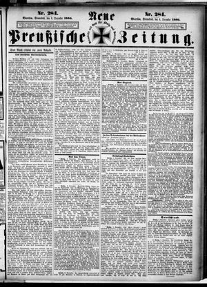 Neue preußische Zeitung vom 04.12.1886