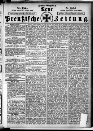 Neue preußische Zeitung vom 05.12.1886