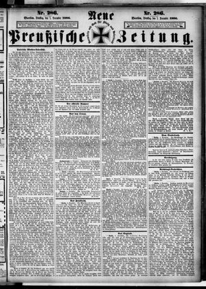 Neue preußische Zeitung vom 07.12.1886