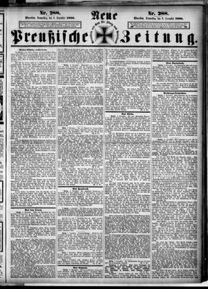 Neue preußische Zeitung vom 09.12.1886