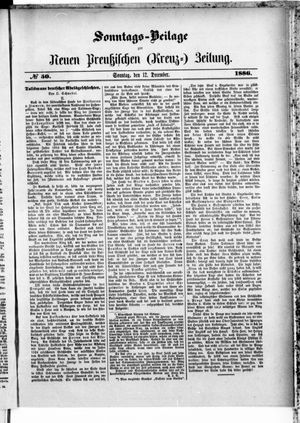 Neue preußische Zeitung vom 12.12.1886