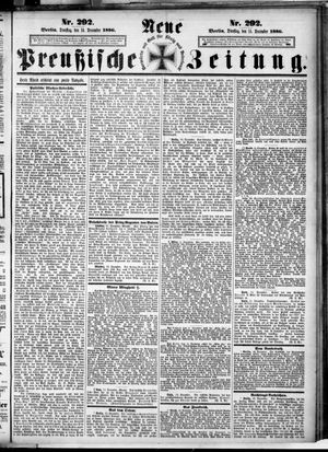 Neue preußische Zeitung vom 14.12.1886