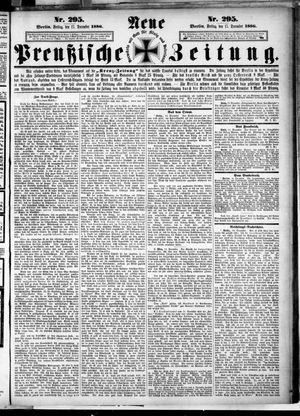 Neue preußische Zeitung vom 17.12.1886