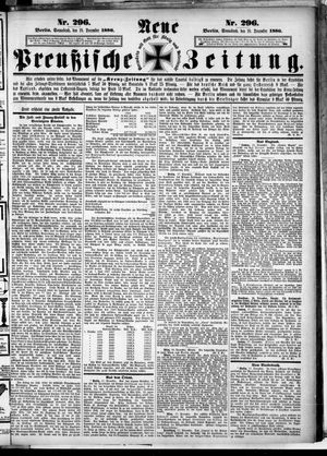 Neue preußische Zeitung vom 18.12.1886