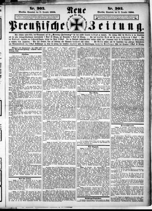 Neue preußische Zeitung vom 25.12.1886