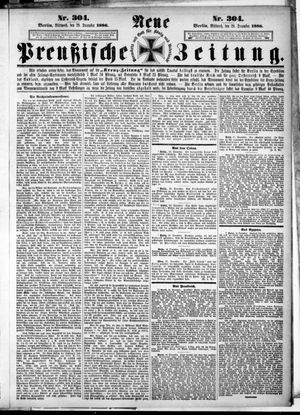 Neue preußische Zeitung vom 29.12.1886