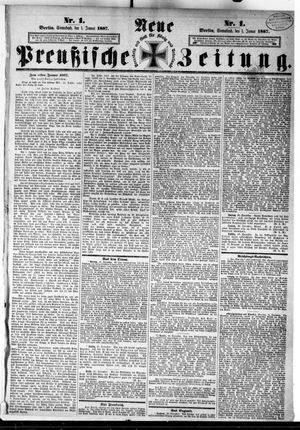 Neue preußische Zeitung vom 01.01.1887