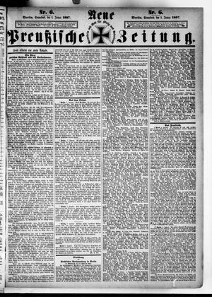 Neue preußische Zeitung on Jan 8, 1887