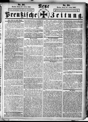 Neue preußische Zeitung on Feb 6, 1887