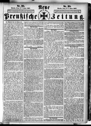 Neue preußische Zeitung vom 11.02.1887