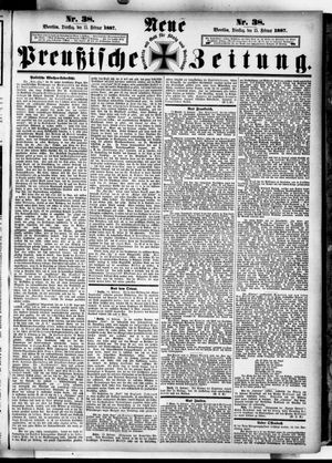 Neue preußische Zeitung vom 15.02.1887