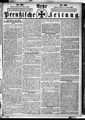 Neue preußische Zeitung vom 16.02.1887