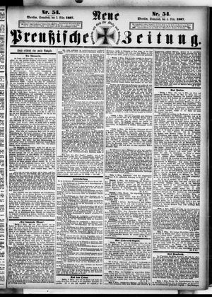 Neue preußische Zeitung vom 05.03.1887