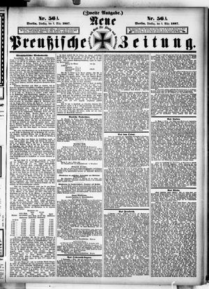 Neue preußische Zeitung vom 08.03.1887