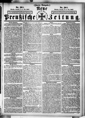 Neue preußische Zeitung vom 10.03.1887
