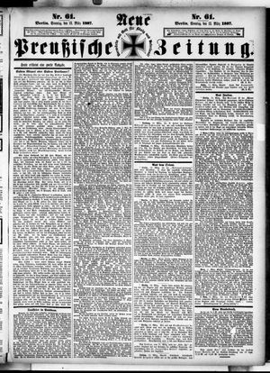 Neue preußische Zeitung vom 13.03.1887