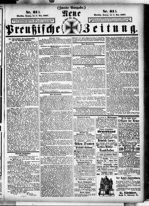 Neue preußische Zeitung vom 13.03.1887