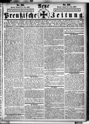 Neue preußische Zeitung vom 16.03.1887