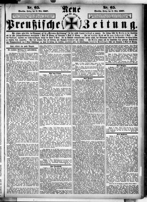 Neue preußische Zeitung vom 18.03.1887
