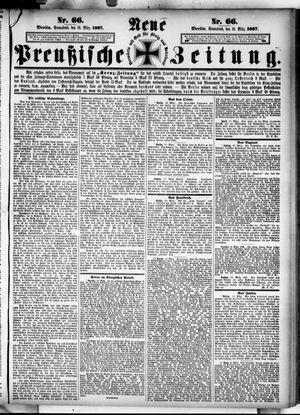 Neue preußische Zeitung on Mar 19, 1887