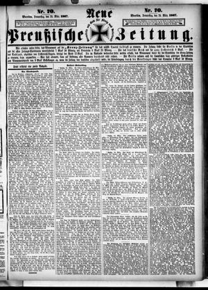 Neue preußische Zeitung vom 24.03.1887