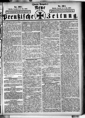 Neue preußische Zeitung vom 24.03.1887
