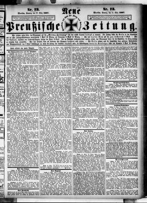 Neue preußische Zeitung vom 27.03.1887