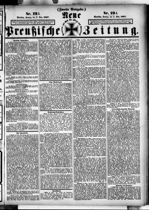 Neue preußische Zeitung vom 27.03.1887