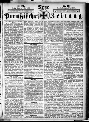 Neue preußische Zeitung vom 03.04.1887
