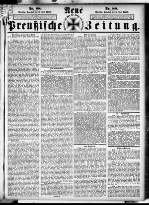 Neue preußische Zeitung vom 16.04.1887