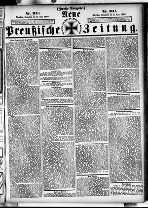 Neue preußische Zeitung vom 23.04.1887