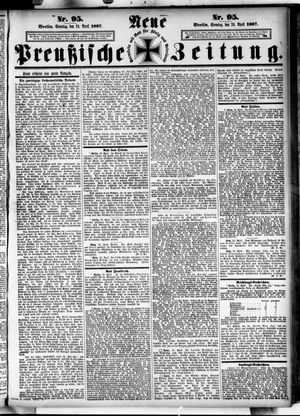 Neue preußische Zeitung vom 24.04.1887