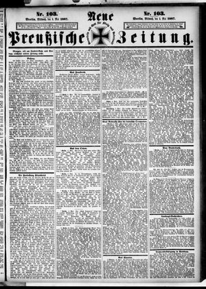 Neue preußische Zeitung vom 04.05.1887