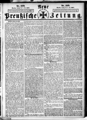 Neue preußische Zeitung on May 17, 1887