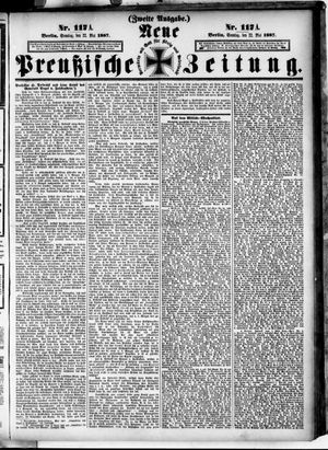 Neue preußische Zeitung on May 22, 1887