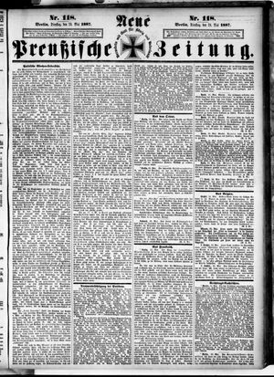 Neue preußische Zeitung vom 24.05.1887
