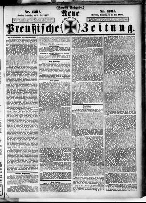 Neue preußische Zeitung vom 26.05.1887