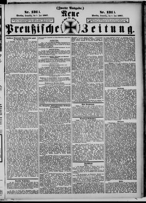 Neue preußische Zeitung vom 09.06.1887