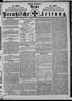 Neue preußische Zeitung vom 12.06.1887