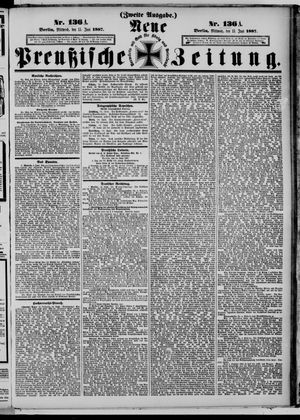 Neue preußische Zeitung vom 15.06.1887