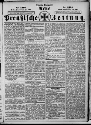 Neue preußische Zeitung vom 18.06.1887