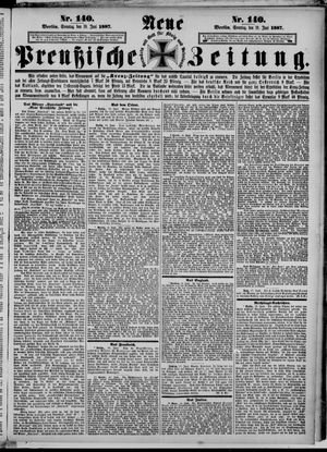 Neue preußische Zeitung vom 19.06.1887