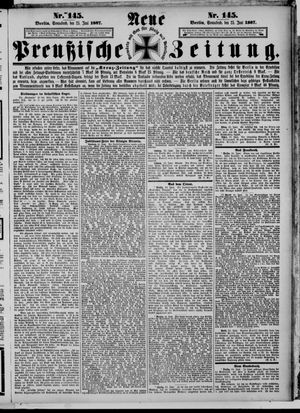 Neue preußische Zeitung vom 25.06.1887