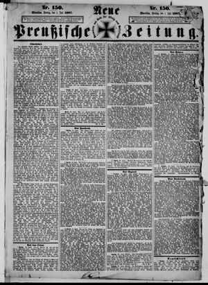 Neue preußische Zeitung vom 01.07.1887