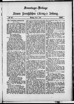 Neue preußische Zeitung vom 03.07.1887