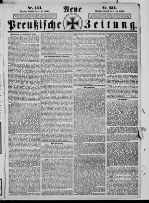 Neue preußische Zeitung vom 06.07.1887