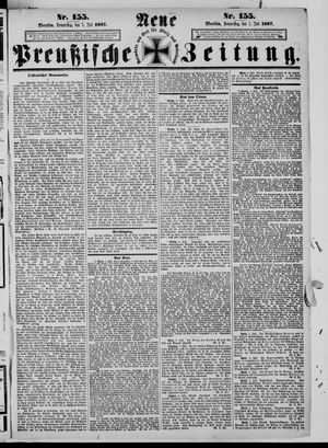 Neue preußische Zeitung vom 07.07.1887
